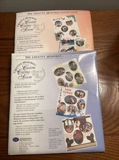 (2) Creative Memories Custom Cutting System Circles & Oval Patterns & templates