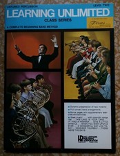 METODO BATTERIA LEARNING UNLIMITED VOL2 HAL LEONARD DRUMS BOOK 1974 PERCUSSION