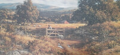 Larry Dyke ''MATTHEW 18:12'' Edition 1500 20'' x 16'' 1982 NEW Mint Condition