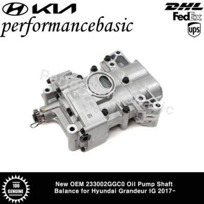 Genuine 233002GGC0 OEM Oil Pump Shaft Balance for Hyundai Grandeur IG 2017-