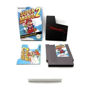 Super Mario Bros 2 Nintendo NES COMPLET FAH PAL B CIB
