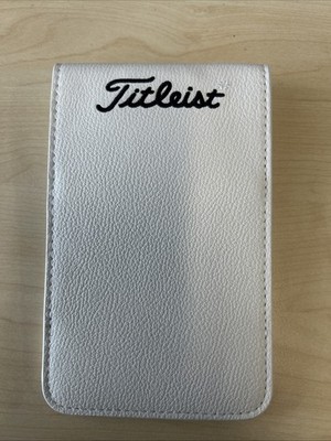 New TITLEIST YARDAGE BOOK COVER