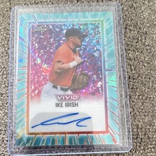 Leaf 2025 Vivid Ike Irish Autograph Autographs #BA-II1 Serial Numbered /10