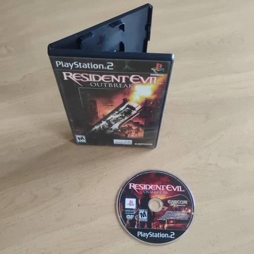 Resident Evil: Outbreak (Sony PlayStation 2, 2004) Tested Working