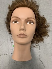 vintage mannequin head display