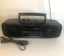 Sony Cfs-200 Am FM Radio Stereo Cassette Player Recorder Boombox