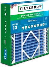 Filterbuy 21x24.5x5 Air Filters MERV 13, AC Furnace Replacement for Rheem  Ruud