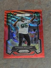 2023 Prizm #234 Quinnen Williams Red Wave /149 | New York Jets