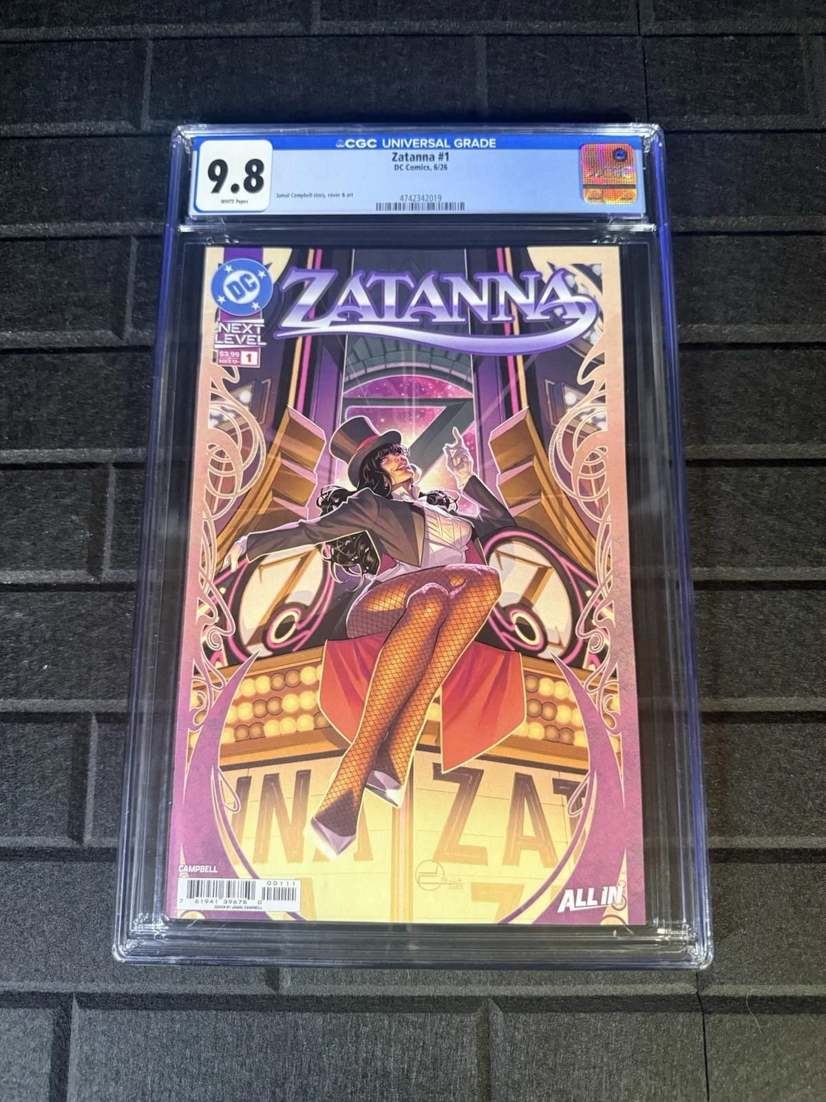 Zatanna #1 CGC 9.8