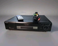 Sony SLV-975HF VCR 4-Head Hi-Fi Recorder Player VHS Tested Remote READ