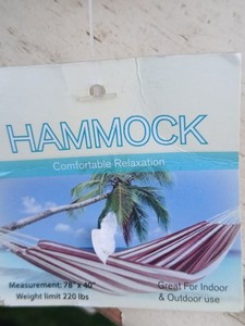 Brand New Hammock