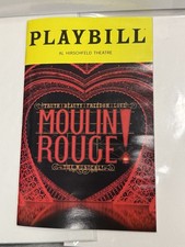 Moulin Rouge Playbill March 2026 With Megan Thee Stallion Pete