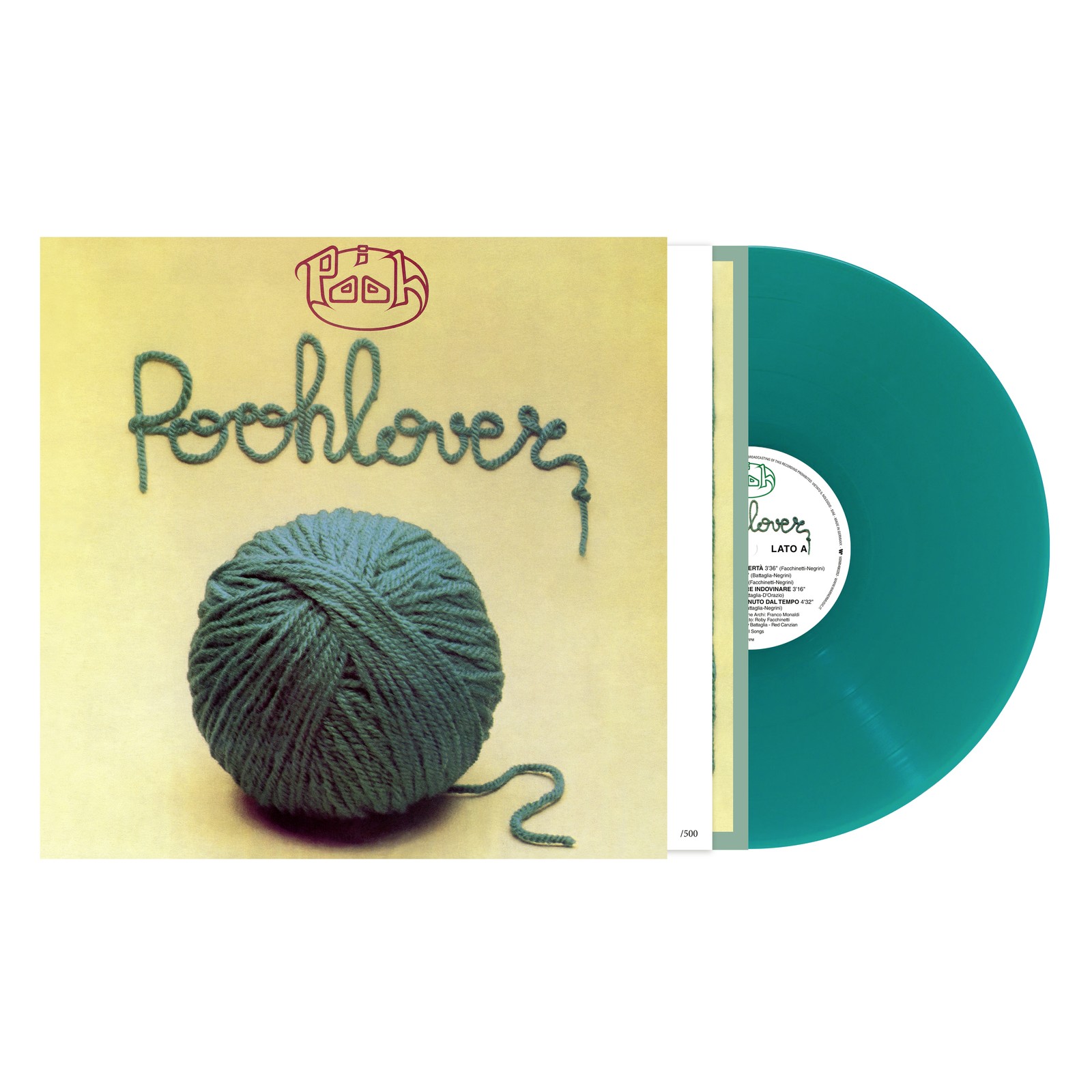 Pooh - Poohlover - 180 Gr Green Eco Vinyl Numbered Ltd. Ed.
