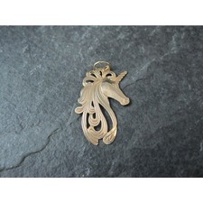 Vintage 14K Gold Unicorn Pendant