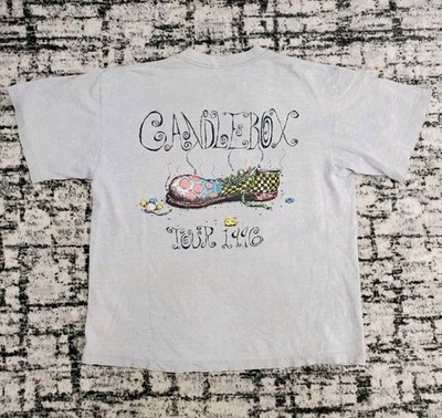Vintage 90s Candlebox Band Tee 1996 Lucy Tour T-Shirt Giant Tag XL