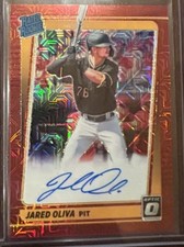 2021 Panini Donruss Optic Red Mojo Prizm /99 Jared Oliva #RRS-JO Auto