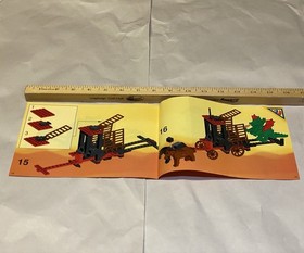 LEGO 6056 Dragon Wagon Knights Castle Retired Instruction Manual Only 1993