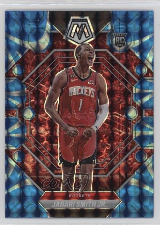 2022-23 Panini Mosaic Rookies Reactive Blue Prizm Jabari Smith Jr #239 1i2s