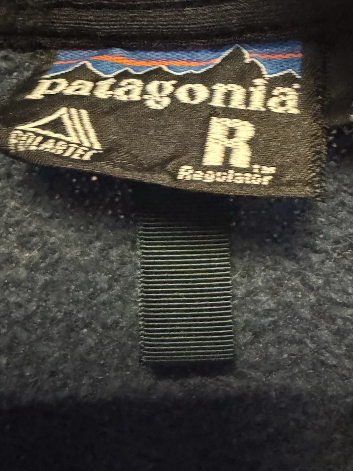 Chaqueta polar reguladora Patagonia para mujer R1 azul cremallera completa talla M hecha en EE. UU. Foto 2 de 4