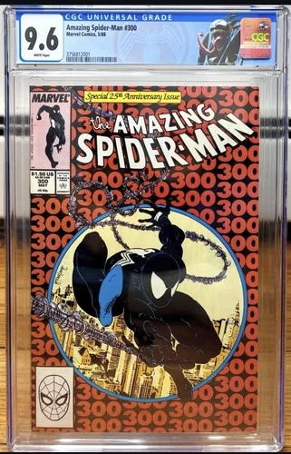 Amazing Spider-Man #300 CGC 9.6 White Pages. First Venom.