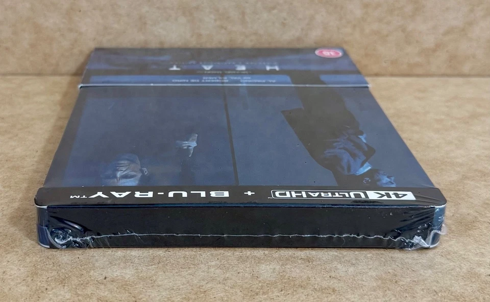 HEAT - UK EXCLUSIVE 4K UHD + BLU RAY STEELBOOK - NEW & SEALED - Image 4 of 4