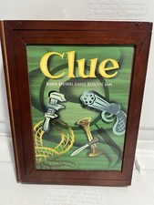 Clue 2005 Game Collection Wooden Book Edition Shelf Edition Hasbro Complete