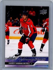 2023-24 Upper Deck #473 Hardy Haman Aktell UD Exclusives #/100