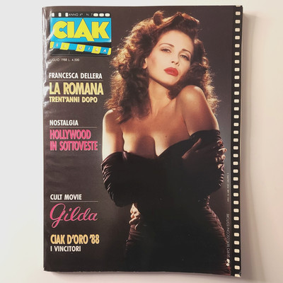 CIAK Es dreht sich - Jahr 4° - Nr. 7 - Juli 1988 - FRANCESCA DELLERA La Romana