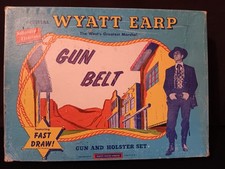 OFFICIAL WYATT EARP GUN BELT - box only