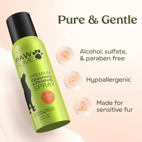PAWFUME Dog Perfume Spray Long Lasting Scent for Grooming Show Dog 1 Pack Keep - Picture 3 of 9