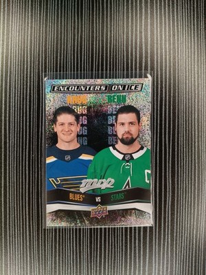 2022-23 Upper Deck MVP Hockey Encounters On Ice EI-18 Blues Stars