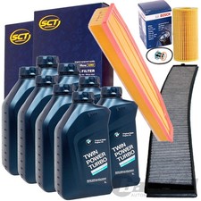 FILTERSET KIT+ORIGINAL BMW 5W30 ÖL passend für X3 E83 30 35d sd 211 218 286PS