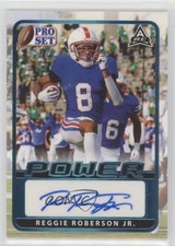 2021 Leaf Pro Set Power Platinum Spectrum Foil 71/99 Reggie Roberson Jr Auto 9pa