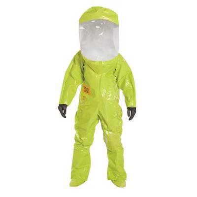 Dupont Tk586slyxl000100 Encapsulated Train Suit, Lvl A Train, Xl