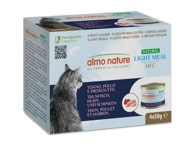 HFC Natural Light Meal - Nassfutter für Katzen - Thunfisch, Huhn Schinken - ...