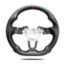Real Carbon Fiber Steering Wheel Fit Mazda Mx-5 Mx5 Miata 2016-2025 Black