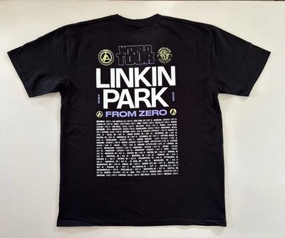 Linkin Park World Tour T Shirt 2025 From Zero Men's Size XL Black