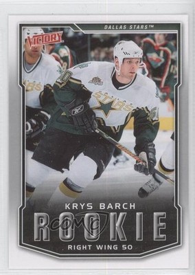 2007-08 Victory Krys Barch #242 Rookie RC e4c