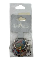 Disney Disneyland Hong Kong It's a Small World Collectible Keychain HTF