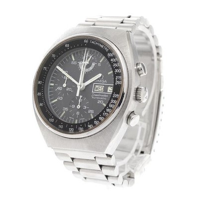OMEGA Speedmaster Mark II 176.0012 42mm SS Black Dial Automatic Watch #C5733