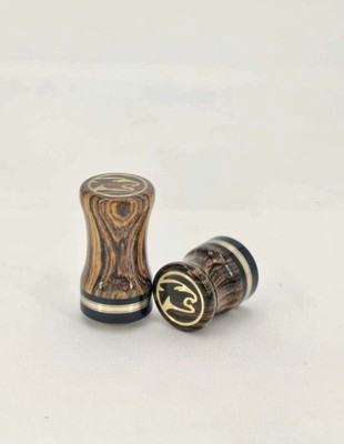 Predator Uni Loc Joint Protector Cap, Solid Bocote Wood for BK Rush P3 P4 Pool