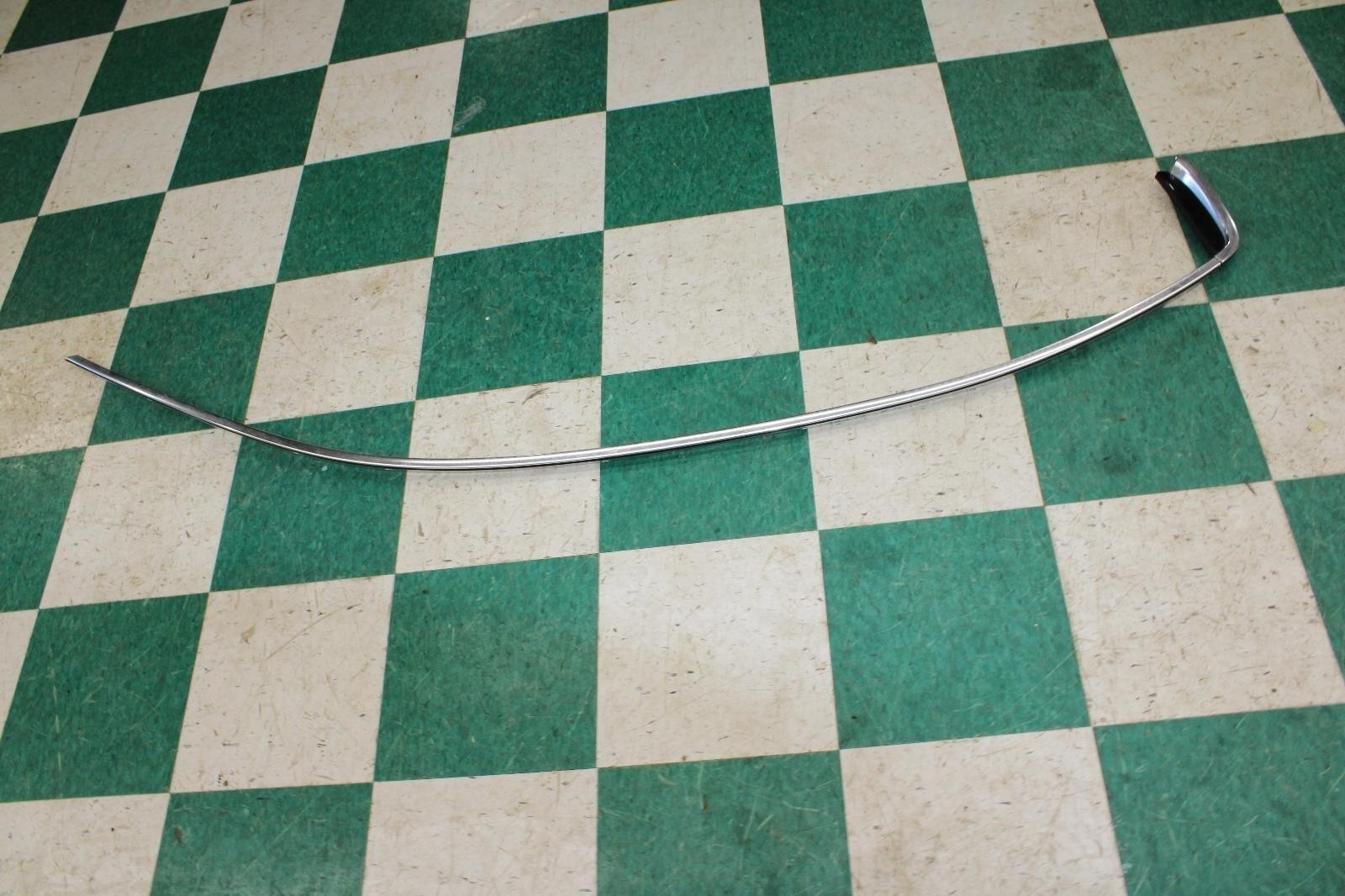 17-21 Ghibli Chrome Passenger Right RH Door Window Drip Rail Molding Garnish OEM