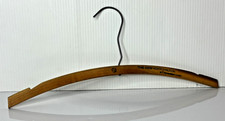Vintage 30s New York Hilton at Rockefeller Center Wooden Clothes Clothing Hanger