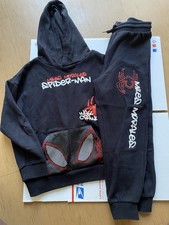 Boys Marvel Miles Morales Spider-Man Sweatsuit, Size 8