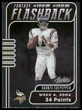 2020 Panini Absolute #FF-DC Daunte Culpepper Fantasy Flashback Minnesota Vikings