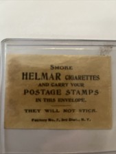 1911 Helmar T332 Baseball Stamp Wrapper Envelope Only