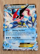Ash-Greninja EX XY133 2016 Pokémon Jumbo Oversized Black Star Promo Holo on eBay