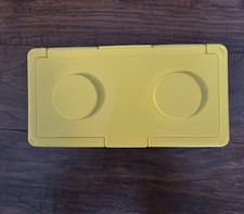 Vintage Chubs Yelllw  Plastic Baby Wipe Container