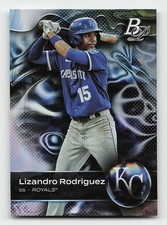 2023 Bowman Platinum #TOP-64 Lizandro Rodriguez Top Prospects Ice Foil