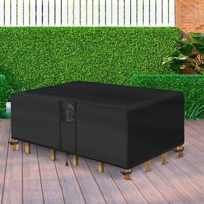 Outdoor Couchtisch Abdeckung Rechteckig Wasserdicht Tischdecke für Kleine Tische